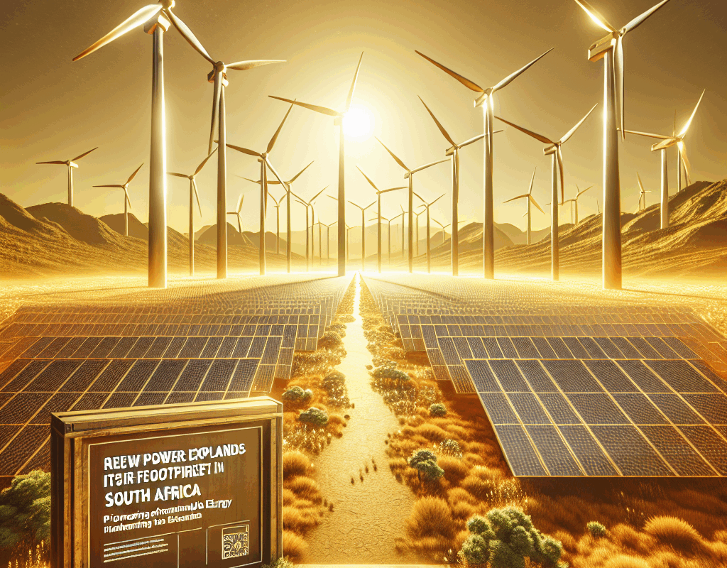 ReNew Power Expands Its Footprint: Pioneering Renewable Energy in South Africa