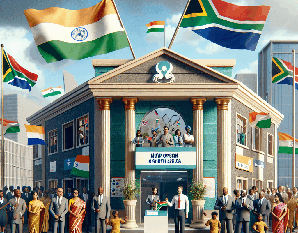 Bank of India Expands Its Footprint: New Branch Opens in South Africa