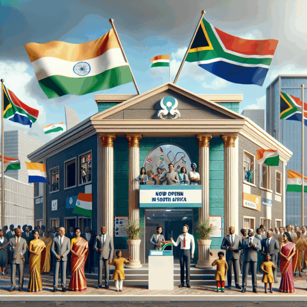 Bank of India Expands Its Footprint: New Branch Opens in South Africa